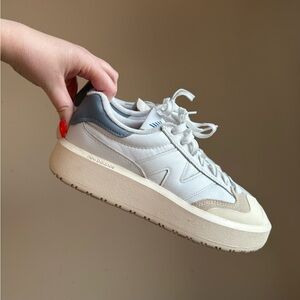 New Balance CT302 Platform Sneaker Shoes Women’s Size 8.5 White/Cream
